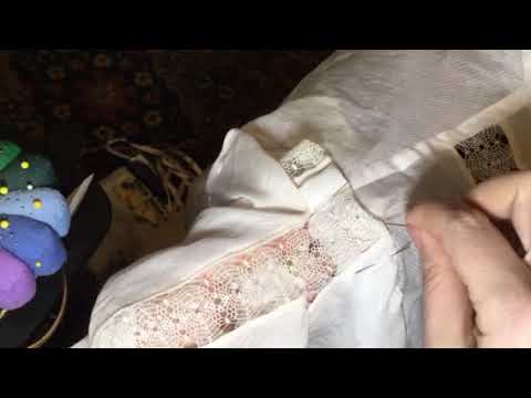 Making an Edwardian shirtwaist blouse - attaching the sleeves