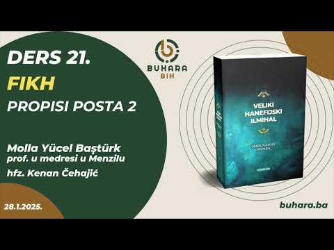 Ders 21. Propisi posta 2. dio