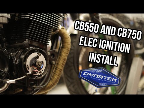 Honda CB550/CB750 Electronic Ignition install.