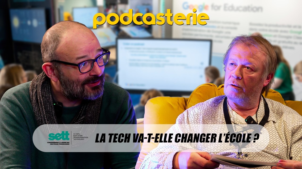 SENSIBILISER LES ENFANTS AU FONCTIONNEMENT DE L'IA - LA PODCASTERIE AU SETT #10