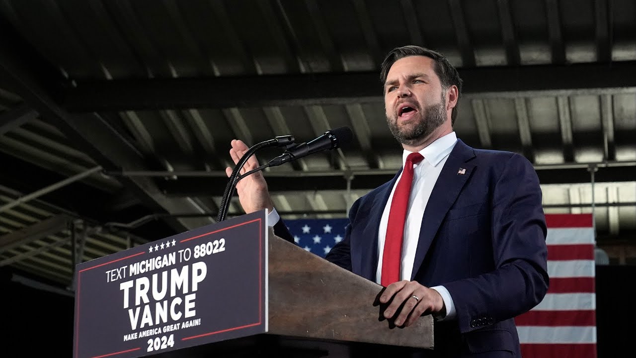 Happening Now: JD Vance courts voters in 'blue wall' Pennsylvania
