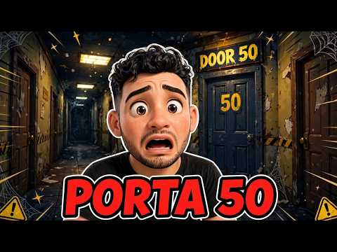 PORTA 50 DO DOORS ROBLOX - O FIGURE ME PEGOU NO FINAL!