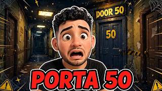 PORTA 50 DO DOORS ROBLOX - O FIGURE ME PEGOU NO FINAL!