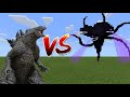 Wither storm vs Godzilla | MINECRAFT |