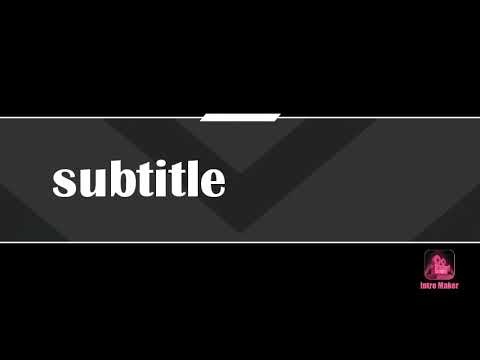 Intro (hard to make)~help me to make better Intro