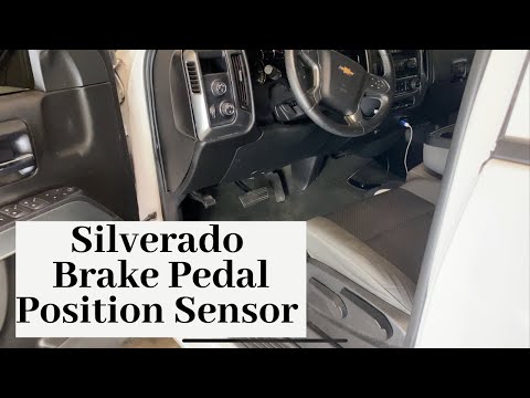 How To Change A Chevy Silverado Brake Pedal Position Sensor - Remove Replace Chevrolet Replacement