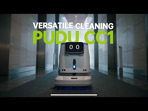 หุ่นยนต์ทำความสะอาดอัจฉริยะ 4in1 PUDU CC1, Commercial Cleaning Robot หุ่นยนต์ทำความสะอาดอัจฉริยะ 4in1 PUDU CC1, Commercial Cleaning Robot