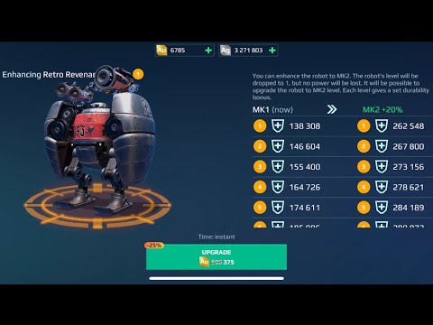 Upgrading my RETRO REVENANT to MK2!! |War Robots