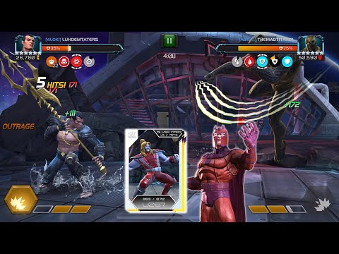 First Death + TJ's MAGNETO in Action: 4LOKI vs AGT•G - Season 20, War 6 | Contest of Champions
