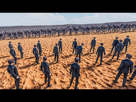 CAN 100 JOHN WICK STOP 1 MILLION WEREWOLVES? - Ultimate Epic Battle Simulator 2 UEBS 2