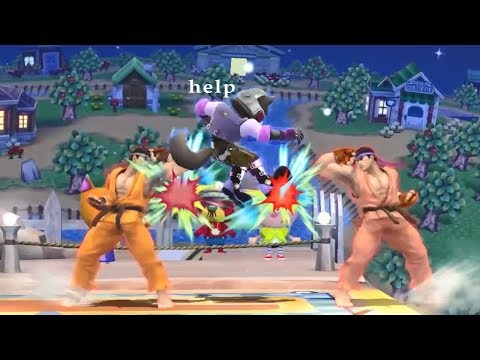 this is not okay. - Crazy Doubles Plays in Smash 4