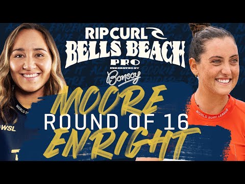 Carissa Moore vs Kobie Enright | Rip Curl Pro Bells Beach - Round of 16 Heat Replay