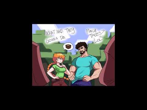 Chris Oakland - Punching Trees Minecraft Comic Dub #Short