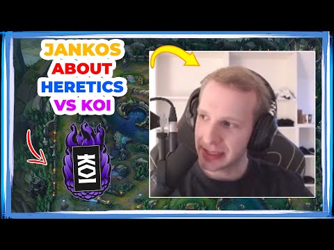 Jankos About Heretics NOT Being FAVORITES vs KOI 🤔