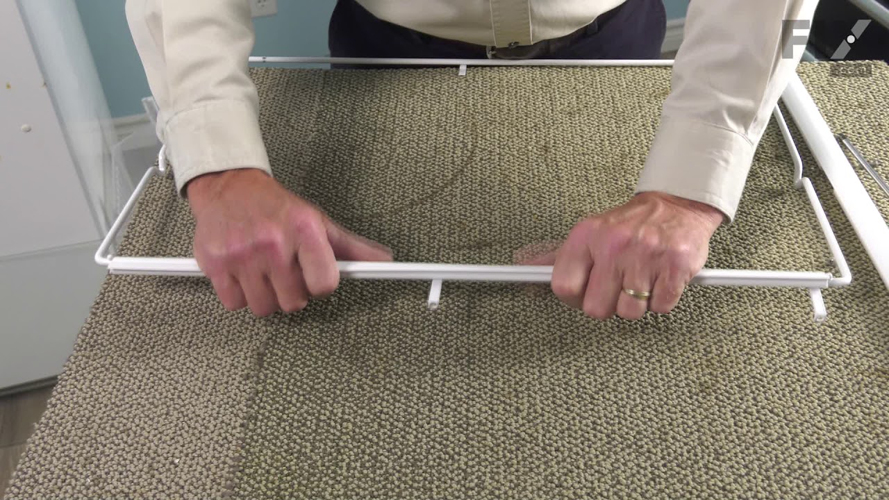 Replacing the Shelf Frame with Tabs