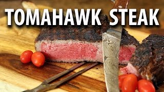 Amazing Twice Seared and Sous Vide Tomahawk RIBEYE Steak |  - BIG MEAT SUNDAY