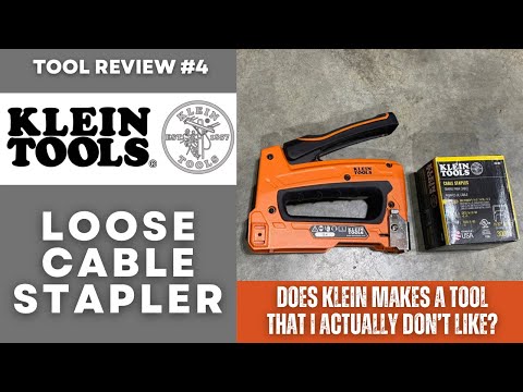 Klein Tools Loose Cable Stapler 450-100 - There is a Klein Tool I don't Like!