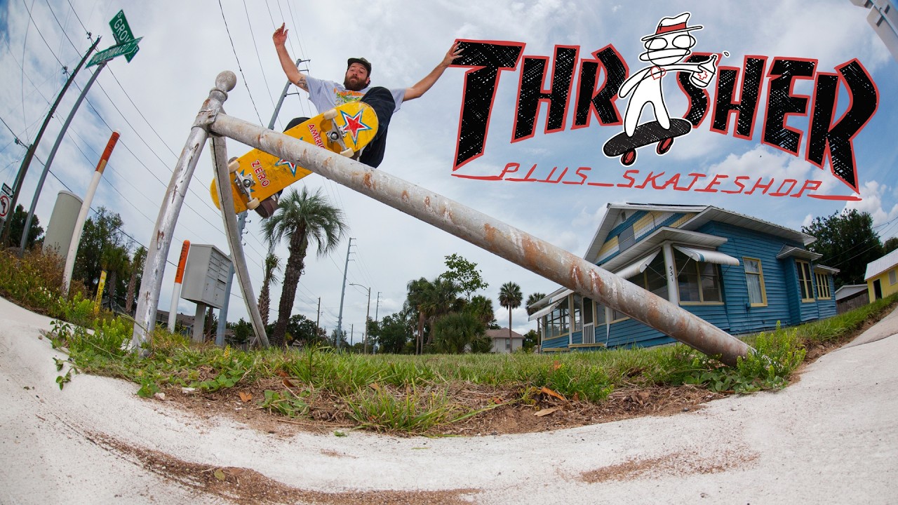 Thrasher x Plus Skateshop: 'Rogue Wave'
