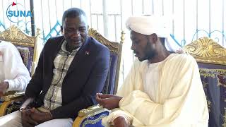والي وسط دارفور مصطفي تمبور يعزي في ناظر عموم دار حمر الأمير عبدالقادر منعم منصور