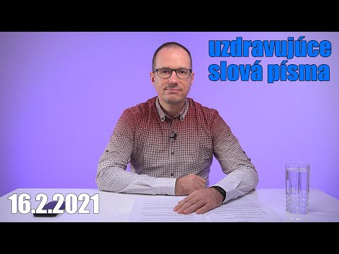 Uzdravujúce slová Písma | Daniel Šobr