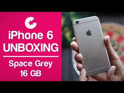 iPhone 6 Unboxing 2017 ( Space Grey - 16GB )