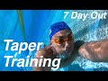 【水泳】決戦まであと7日!テーパートレーニング