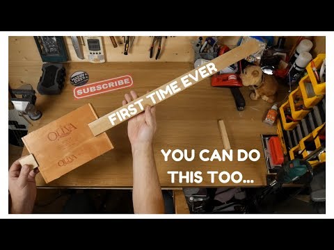 Cigar Box Guitar Build... Stage one