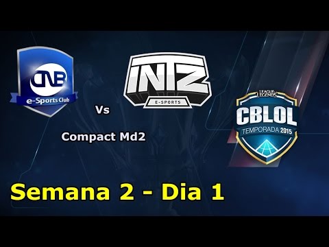 CNB x INTZ - CBLOL 2015 - S2 D1