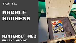 This is Marble Madness for the NES
