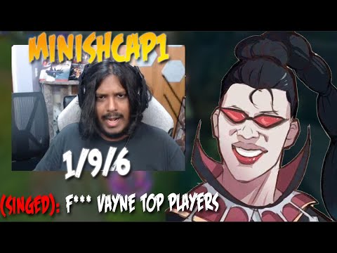I MADE THIS STREAMER RAGE QUIT WITH MY VAYNE TOP - Minishcap1