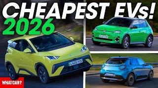 The CHEAPEST Electric Cars You Can Buy in 2026 (from £12k!) | What Car?
