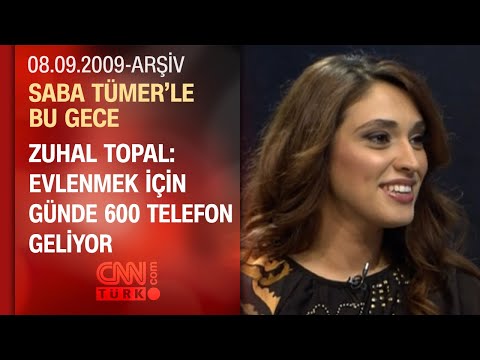 Zuhal Topal: Bazen Evimin Yolunu Unutuyorum - Saba Tümer'le Bu Gece - 08.09.2009