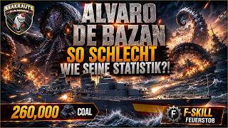🏅ALVARO DE BAZAN 😵 Experte auf unattraktivem Kohleschiff! World of Warships ⛵
