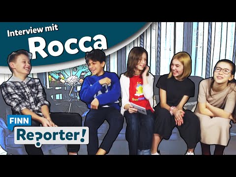 FINNreporterin Jasmin beim Interview mit "ROCCA verändert die Welt"