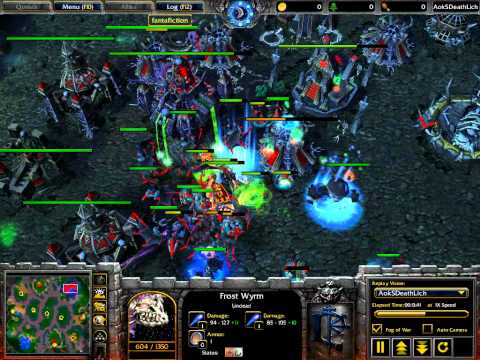 Shami (NE) vs Fantafiction (UD) - G3 - WarCraft - WC136