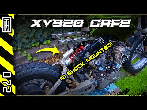 🏍 Rear Shock Done + Subframe Progress [ P6 ] \\ Yamaha XV920 Virago Cafe Racer