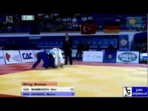 Judo 2012 European Championships Cadets Bar: Mammadov (AZE) - Grandic (SRB) [-60kg] bronze