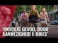 Amsterdamse fietser voelt zich onveilig door e-bikes en scooters