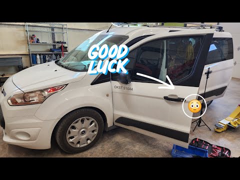 2016 Ford Transit Connect door latch replacement