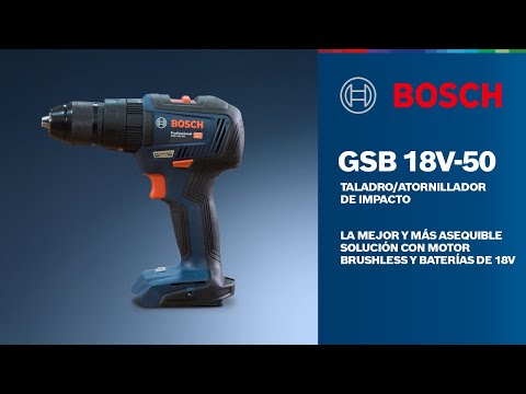 Taladro Percutor 13mm GSB 18v-50 Bosch