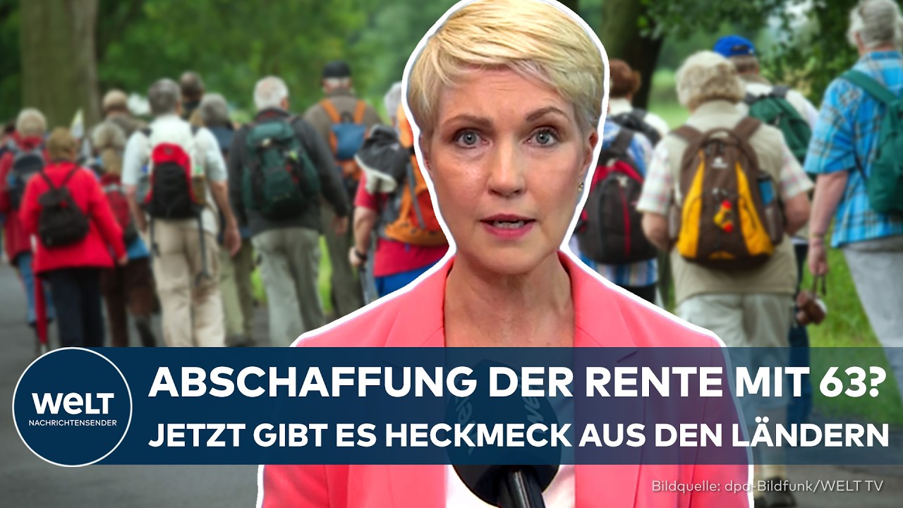 DEUTSCHLAND: Rente mit 63 – ostdeutsche Ministerpräsidenten stellen Rentenkompromiss infrage