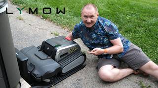 Lymow One Plus Robotic Lawn Mower Setup & Mapping