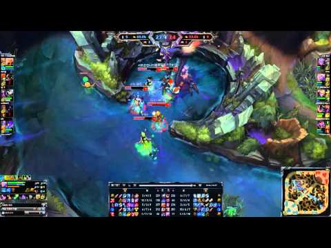 SKT T1 Eazyhoon Azir PENTAKILL, KR LOLpro Highlight