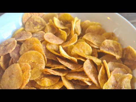 🇸🇷 Surinaamse bananen chips recept|Surinamese plantain chips recipe|