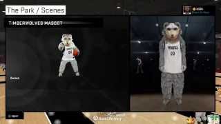 How to get VC and Every Mascot in NBA 2K15 - LEGEND 3 MyPARK