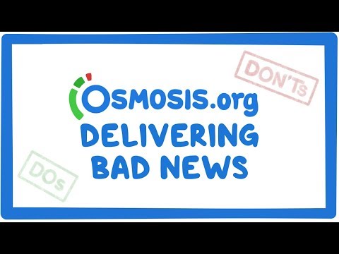 Clinician's Corner: How to deliver bad news