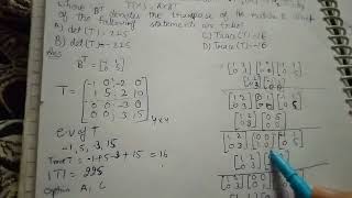 Download the video "CSIR NET DEC 2024 Linear Algebra| CSIR NET DEC 2024 Maths |Question Id. 704154"