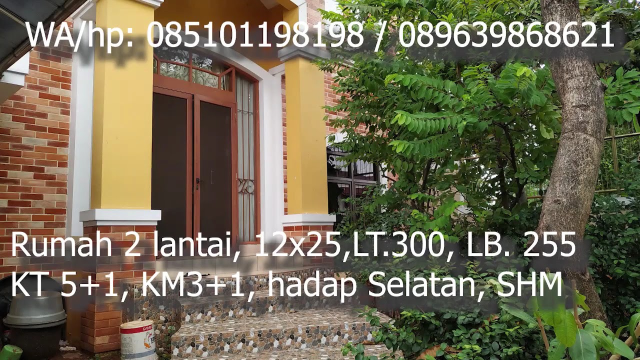 Duta Garden 2 lantai 12x25 Selatan