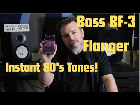 The Boss BF-3 Flanger is the Best Value for Classic 80's Tones!