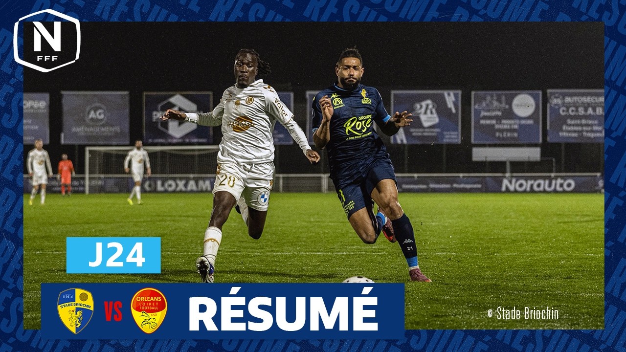 Stade Briochin vs US Orléans Highlights